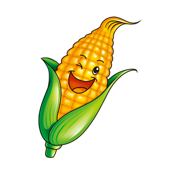 卡通玉米