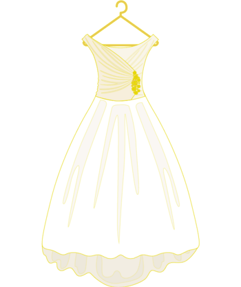 矢量挂脖波点吊带裙素材
