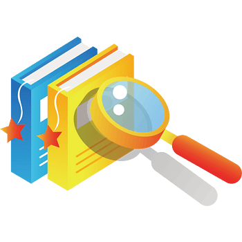 放大镜素材图片