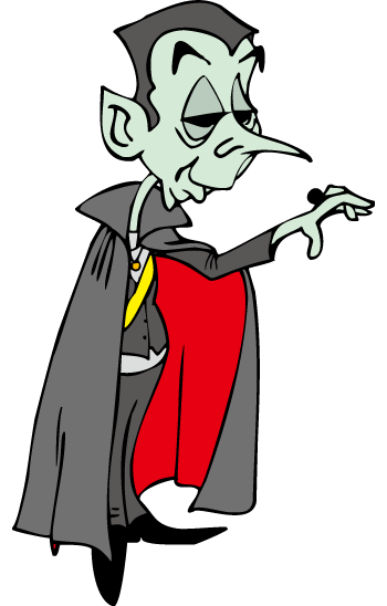 尖鼻子的吸血鬼矢量