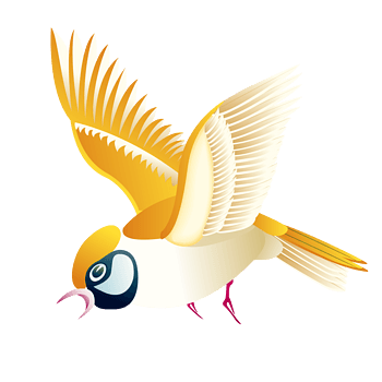 黄鹂鸟卡通图图片