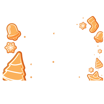 亮光小饼干边框