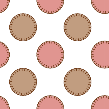 矢量卡通圆点素材