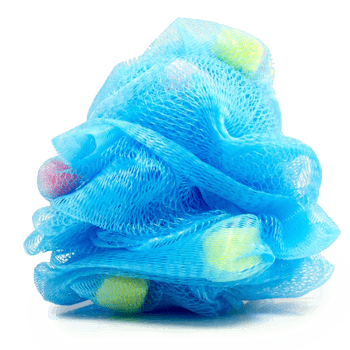 蓝色沐浴球素材