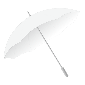 白色雨伞免抠元素图片-元素素材3314955-万素网