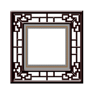中国风镂空仿古古典窗户
