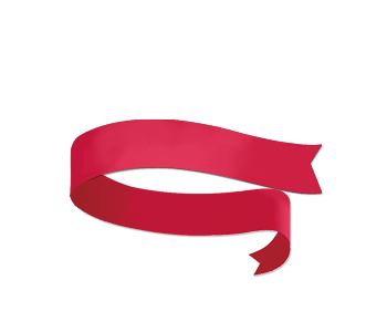 红色丝带素材