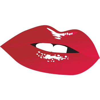 红唇素材卡通红唇素材