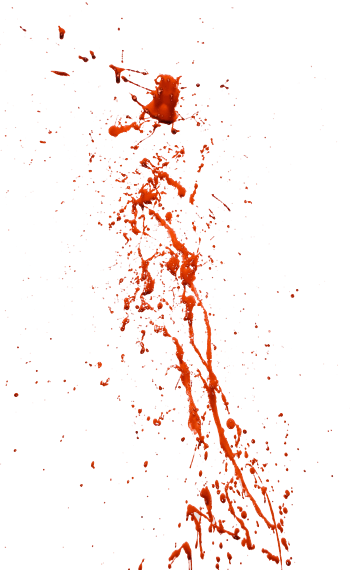 漂亮飞溅血迹混合素材
