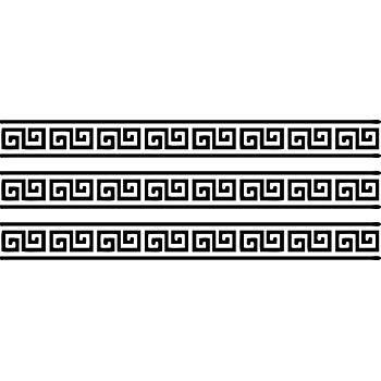 回纹腰线花边边框分割线ai