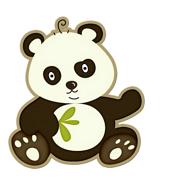 4款可爱卡通标签