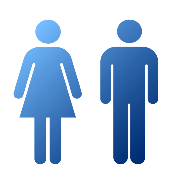 矢量男女小人素材