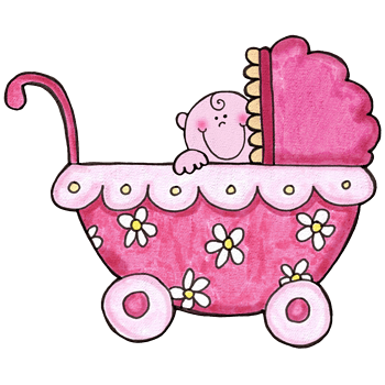 卡通婴儿车