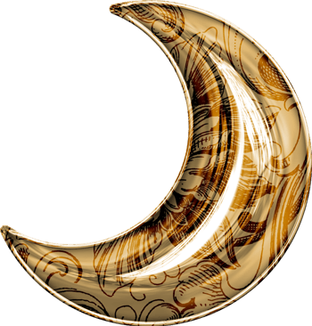 卡通图片月牙矢量图