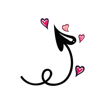 爱心箭头情人节漂浮