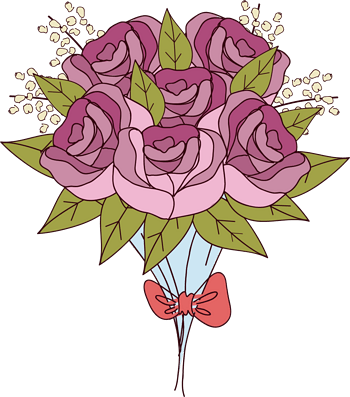 玫瑰矢量玫瑰花海