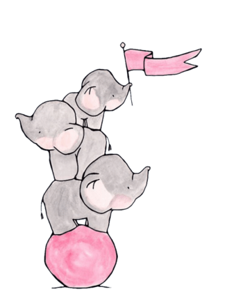 可爱的大象