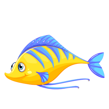 黄色可爱鱼