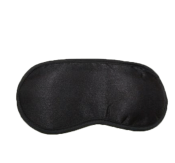 黑色睡觉眼罩