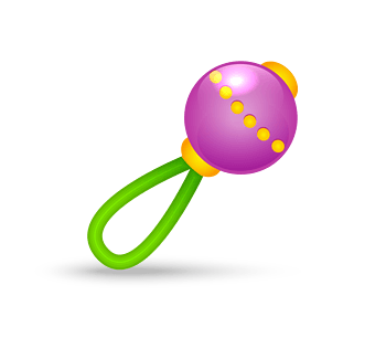 矢量卡通橡皮筋素材