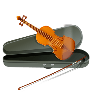 彩绘小提琴