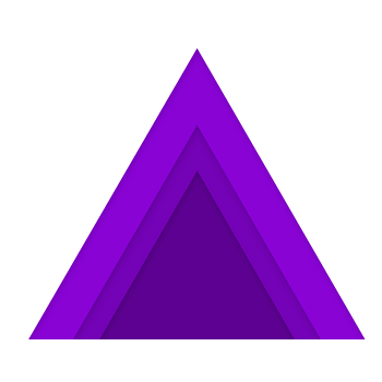 渐变紫色三角形