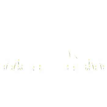 小草点缀海报背景元素