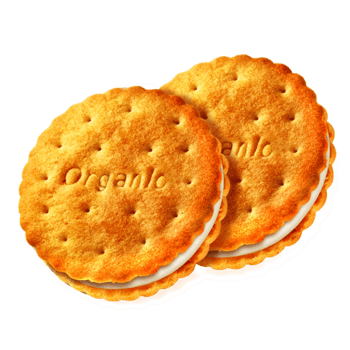 圆形饼干素材图片