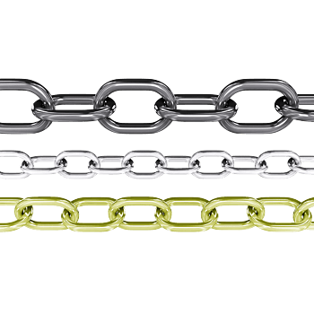 铁链直钢链子通用商业png素材