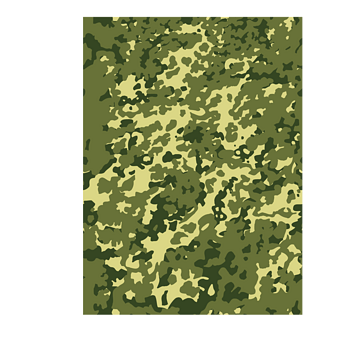 矢量军事迷彩小花黄绿色