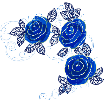 花纹玫瑰花边框