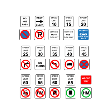 交通标识矢量图片 交通标识矢量设计素材 交通标识矢量素材免费下载 万素网