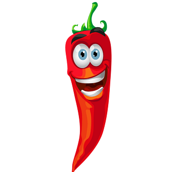 卡通手绘可爱红辣椒