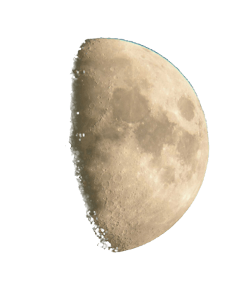月亮半圆