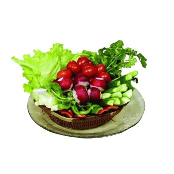 果蔬菜盘