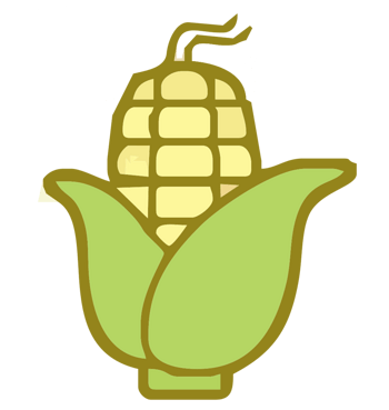 卡通玉米