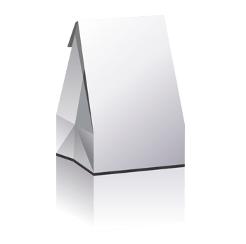 矢量盒子立体拟真白色扁平盒子