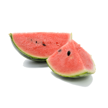 新鲜美味的剖面西瓜