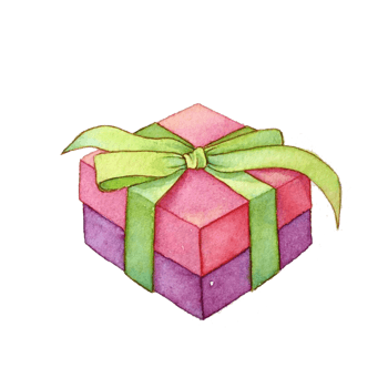 礼盒手绘