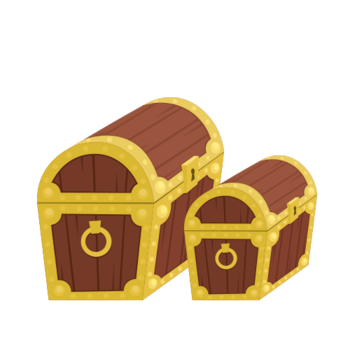 卡通宝箱图片-卡通宝箱设计素材-卡通宝箱素材免费下载-万素网