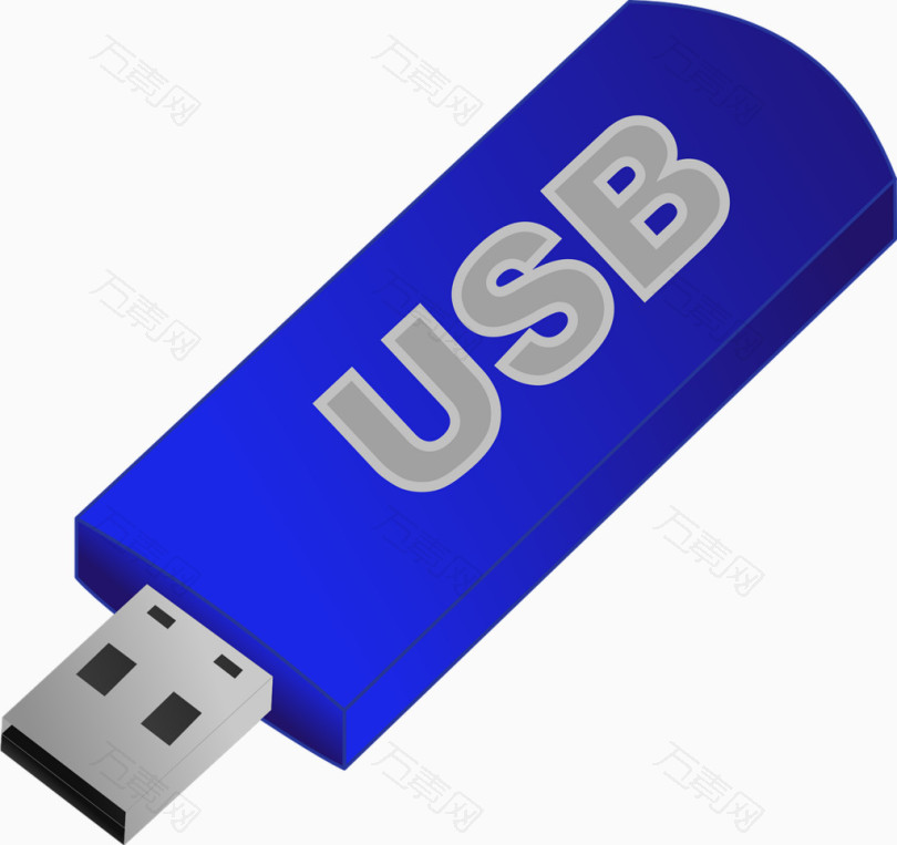 藍色的usb