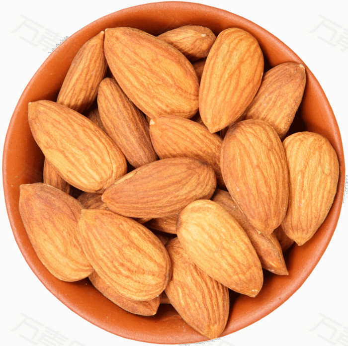 万素网 素材分类 巴旦木实拍