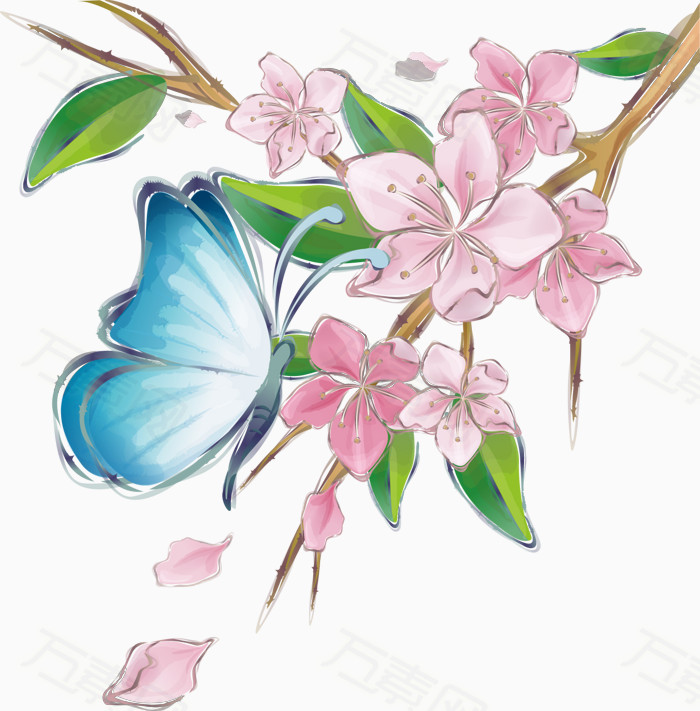 春天图片免费下载_装饰元素_万素网