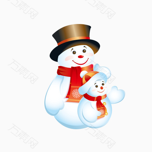 圣诞节雪人