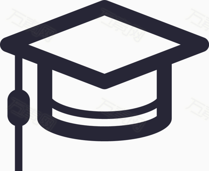 学位礼帽图片免费下载_图标元素_万素网