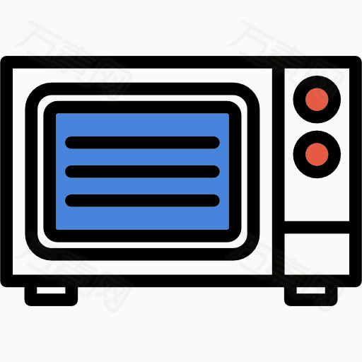 微波炉图片免费下载_卡通手绘_万素网
