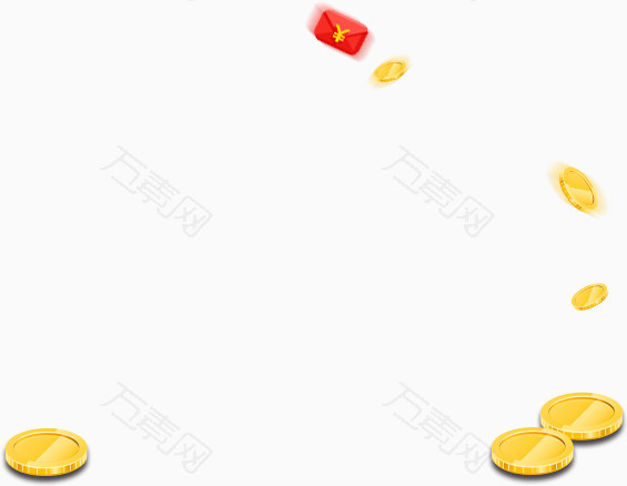 漂浮的金币