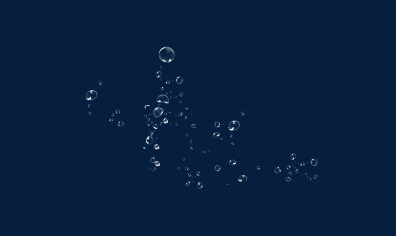 唯美精美漂浮水滴水泡气泡背景装饰