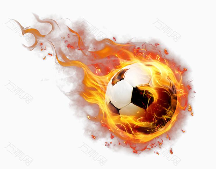 燃烧的足球
