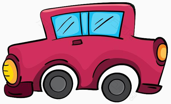 卡通免扣汽车素材